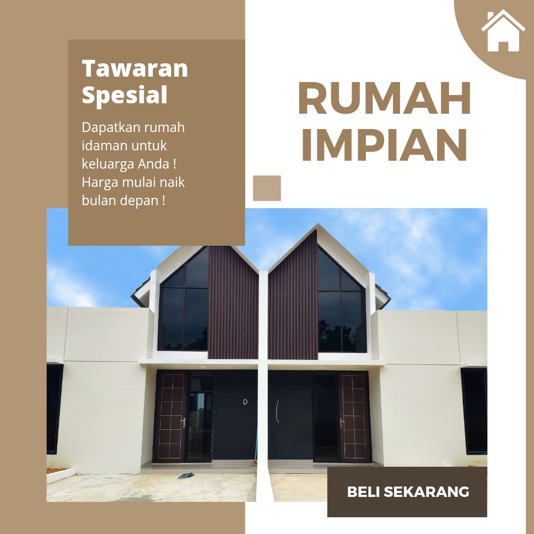 Rumah Impianmu Ada Di Sini!! Cukup 2jt All-In