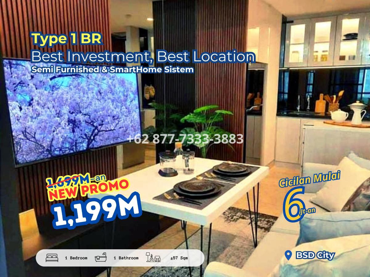 Branz BSD, Apartemen Premium di CBD BSD City MD945