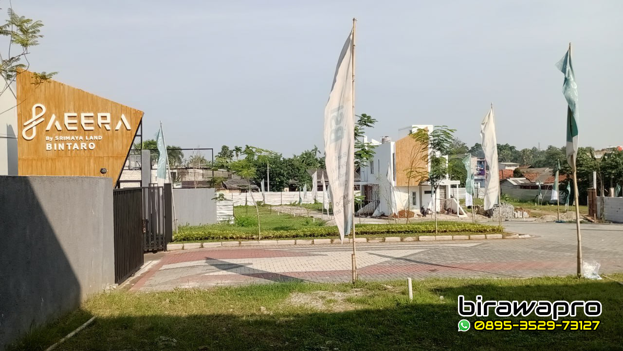 Jual Rumah 2 Lantai Cluster Aeera Srimaya Bintaro