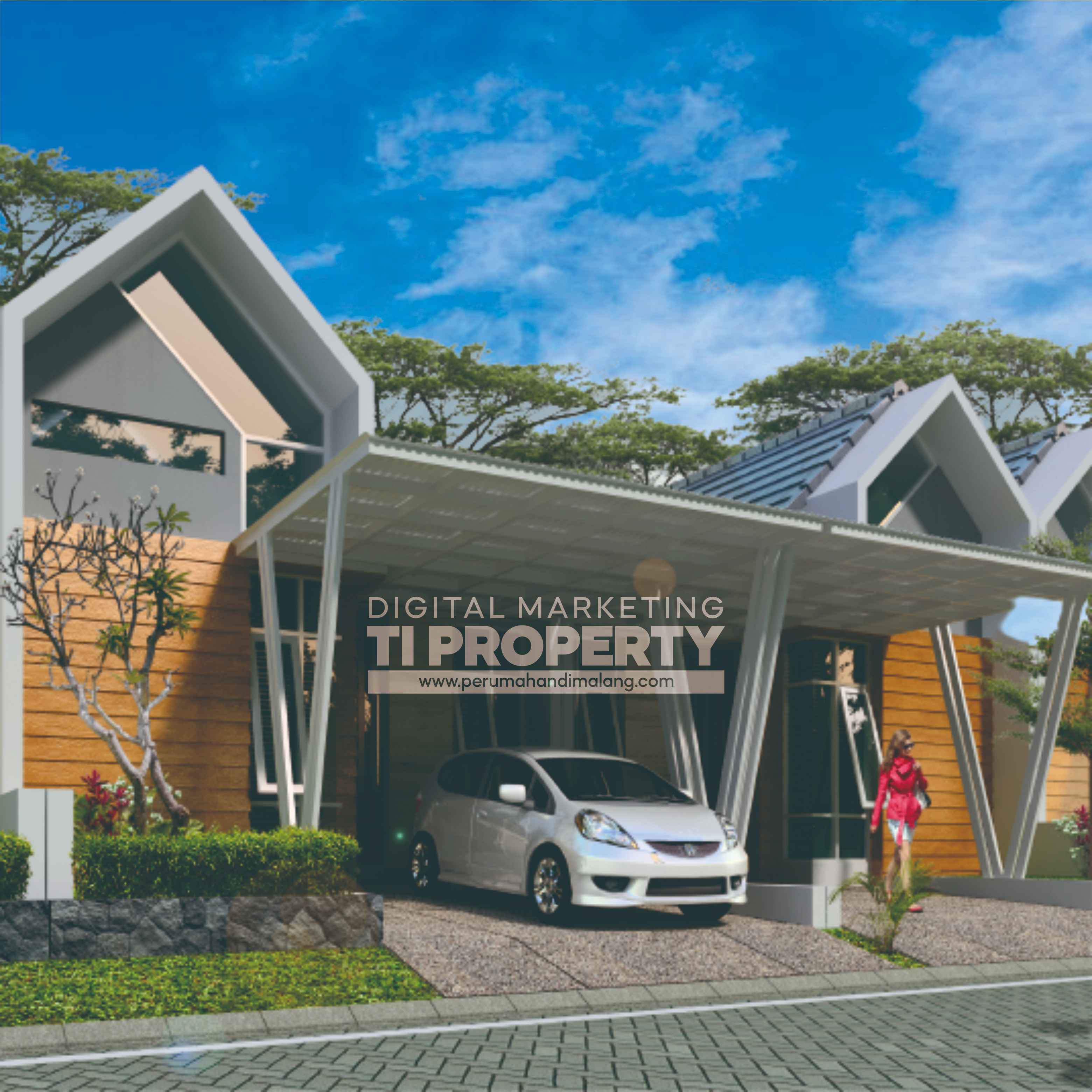 Rumah cantik dan nyaman Malang