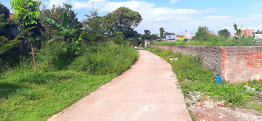 Tanah 6195 m2 SHM Muka 100 Meter di Antapani Bandung