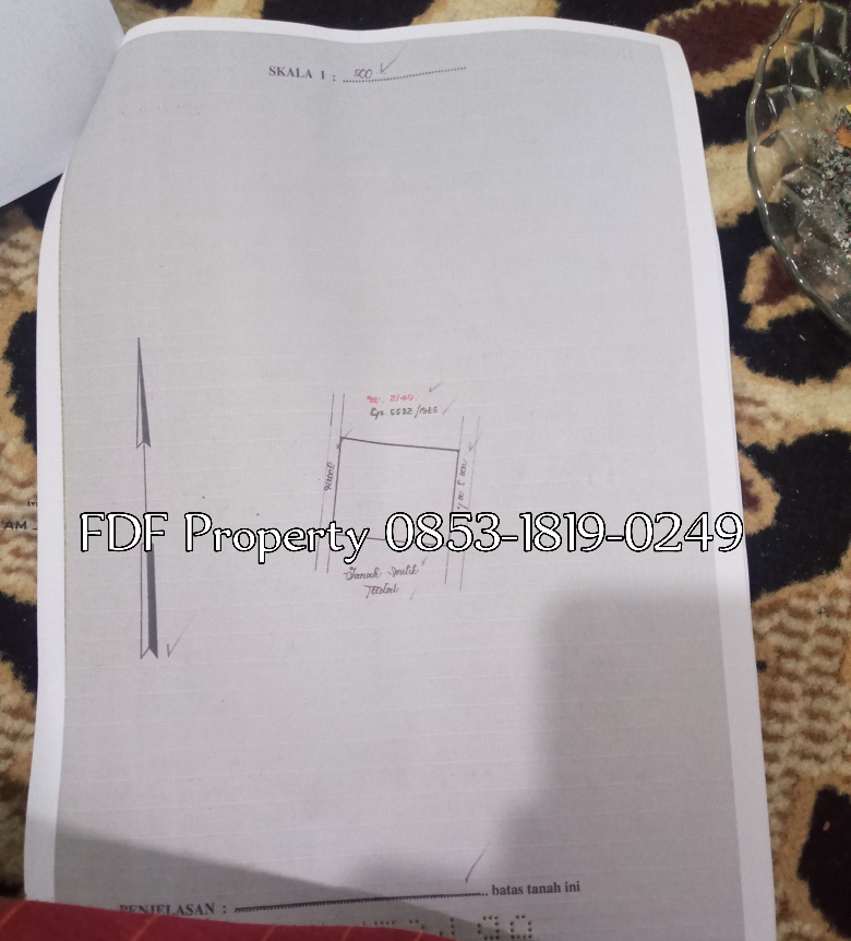 Tanah sawah di Cisaranten Bandung