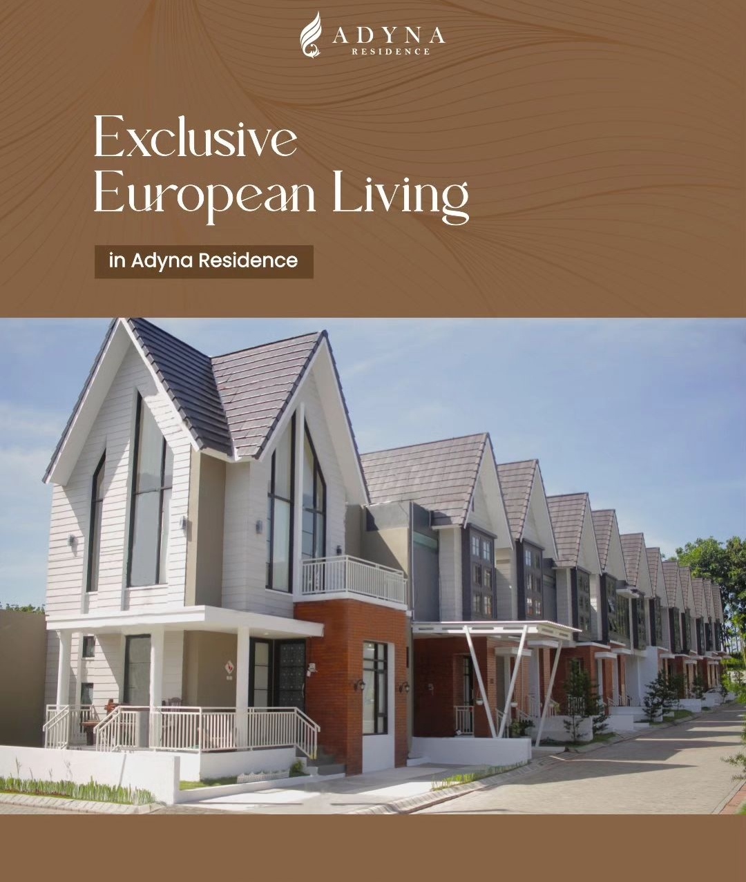 Hunian dengan konsep Eropa dan Fasilitas Sunnah di Kota Malang