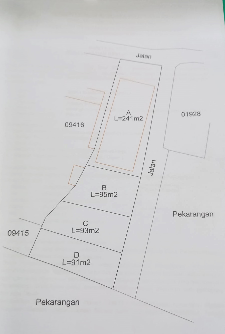 Tanah kavling murah di timur SCH Sleman