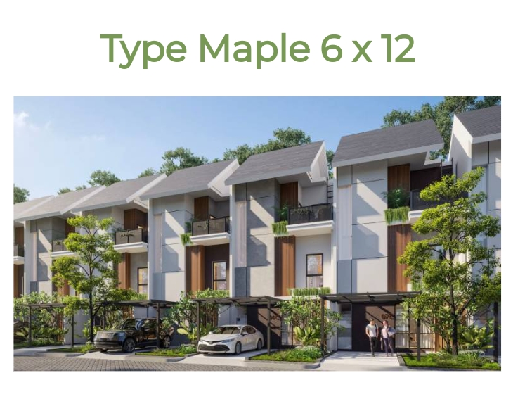 RUMAH BARU LT 72/LB 95 GRIYA IDOLA CIKUPA 3 LANTAI