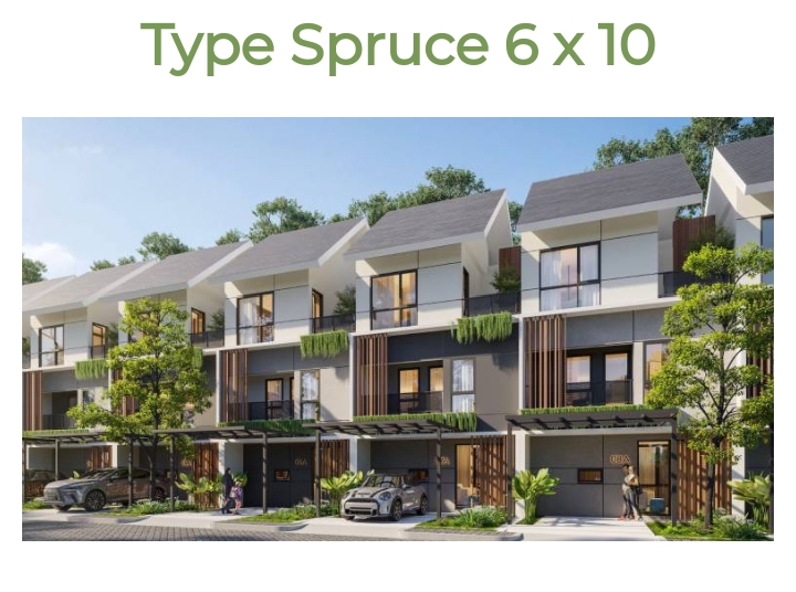 RUMAH BARU TIPE LT 60/87 GRIYA IDOLA CIKUPA 3 LANTAI