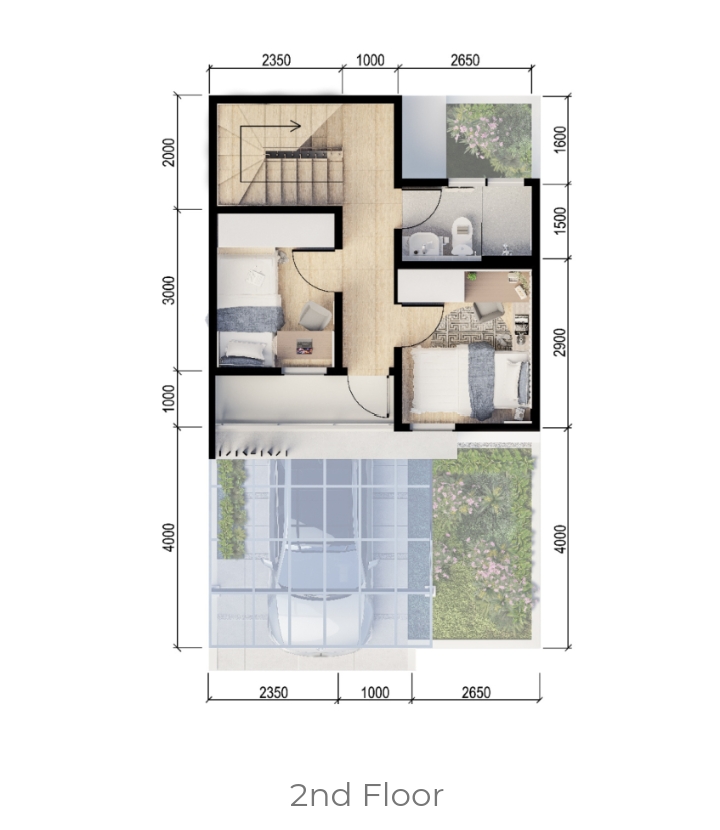 RUMAH BARU TIPE LT 60/87 GRIYA IDOLA CIKUPA 3 LANTAI