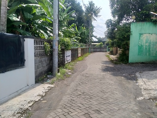 Tanah pekarangan cocok untuk kos di utara kampus UTY