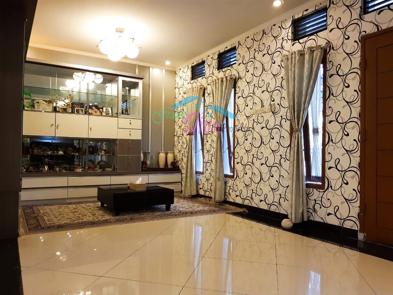 RUMAH MEDITERANIAN STYLE FURNISHED DI BUKIT CIMANGGU CITY, BOGOR