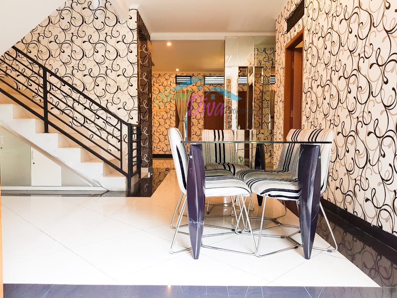 RUMAH MEDITERANIAN STYLE FURNISHED DI BUKIT CIMANGGU CITY, BOGOR