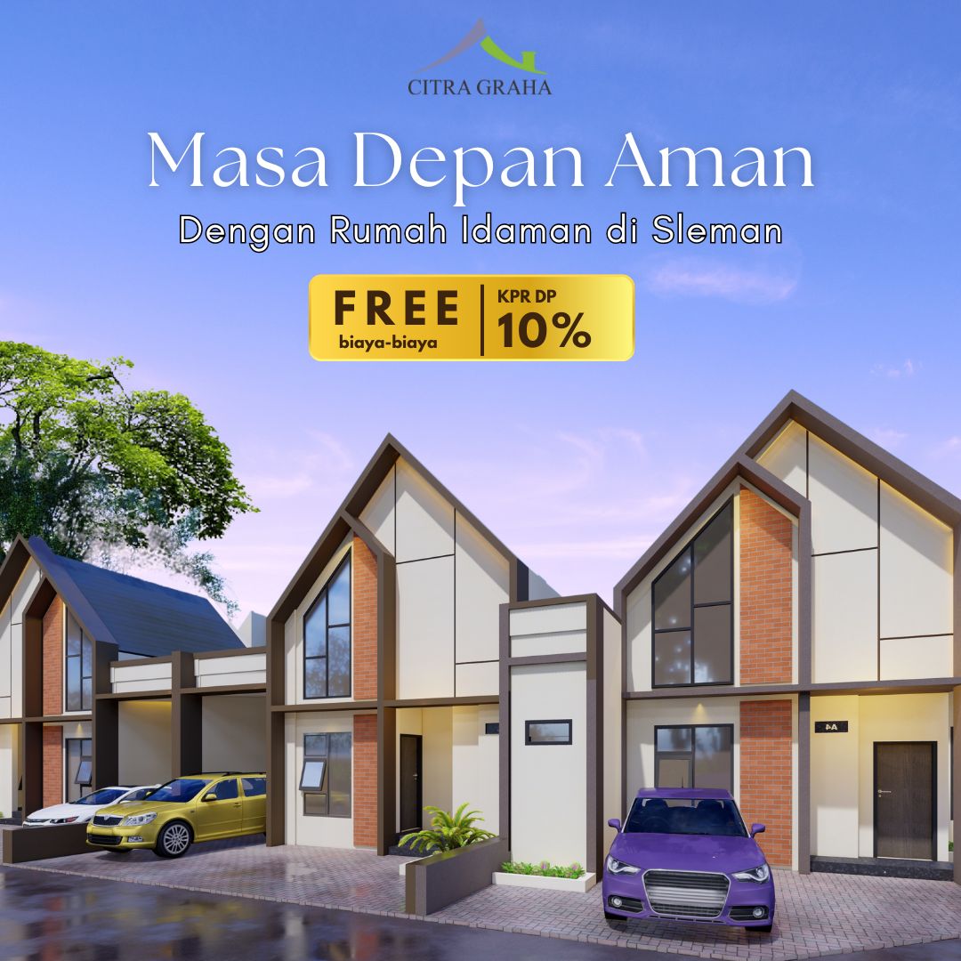 DI JUAL RUMAH SIAP BANGUN 3 MENIT DARI PASAR GODEAN