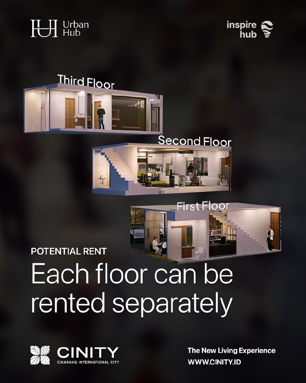 Beli ruko sudah di siapkan penyewanya