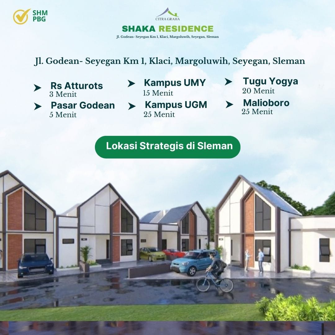 Rumah Idaman Bonus Motor Di Sleman