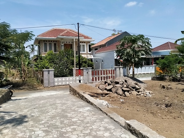 Tanah murah cocok untuk rumah hunian di barat pasar sleman