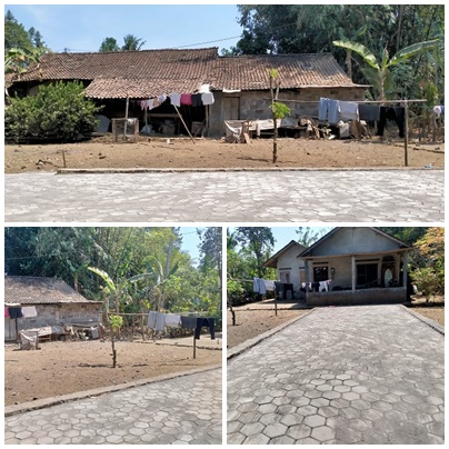 Tanah murah cocok untuk rumah hunian di barat pasar sleman