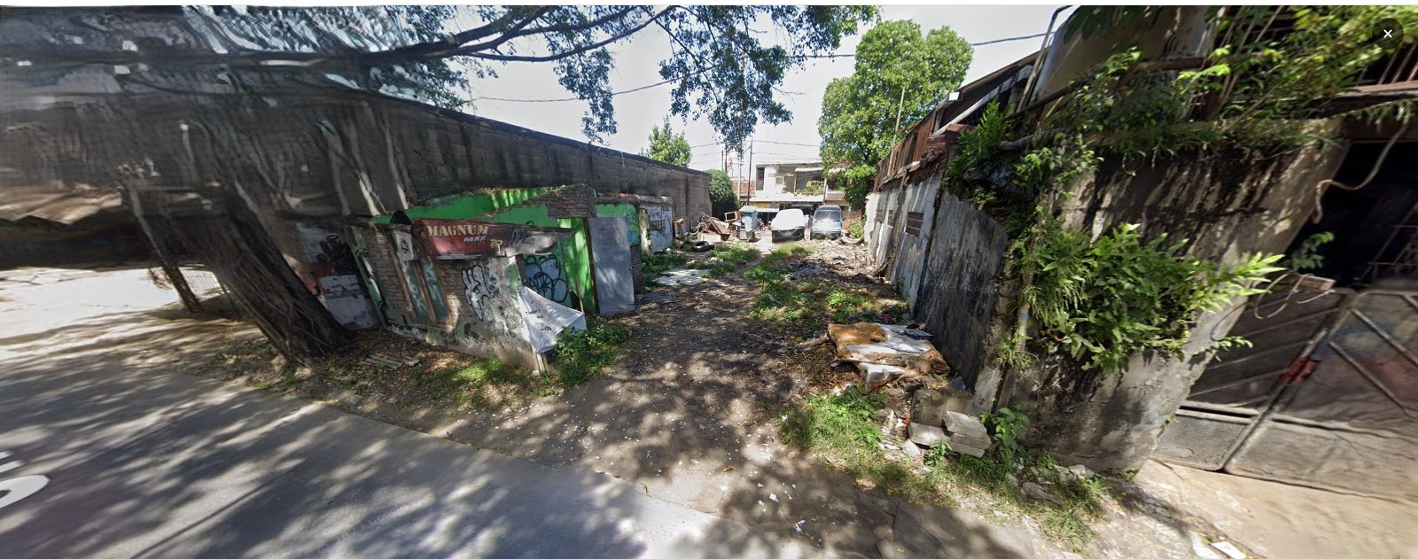 Dijual tanah Komersil 2 muka harga NJOP di Cinere, Depok