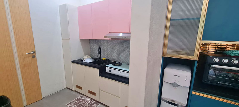 RUMAH MODERN BEACH HOUSE DGN SWIMMING POOL DI RESORT DAGO BDG