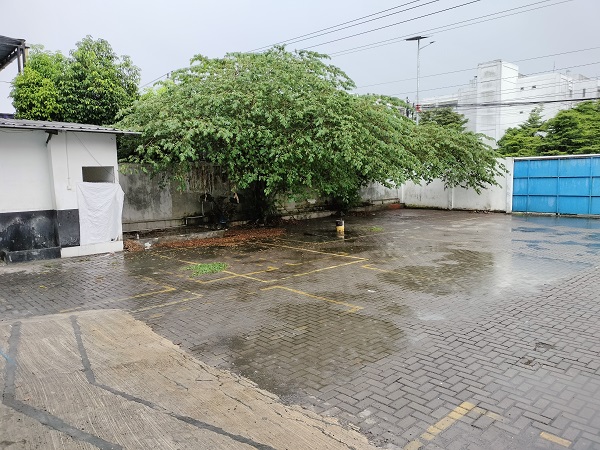 Gudang strategis akses mudah di depan RSA UGM Krongahan Sleman