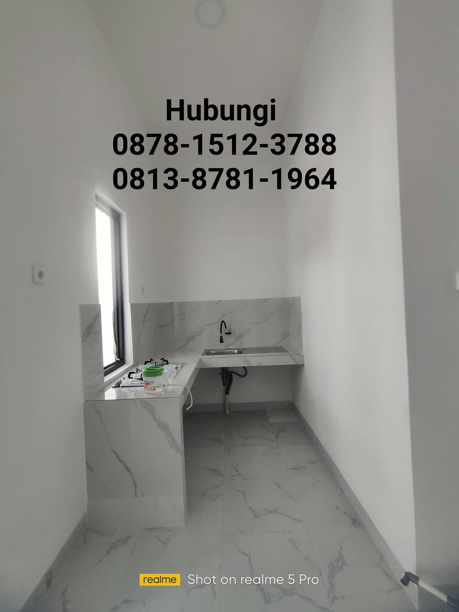 Rumah Tahap Finishing Di Pondok Ungu Permai Lokasi Depan