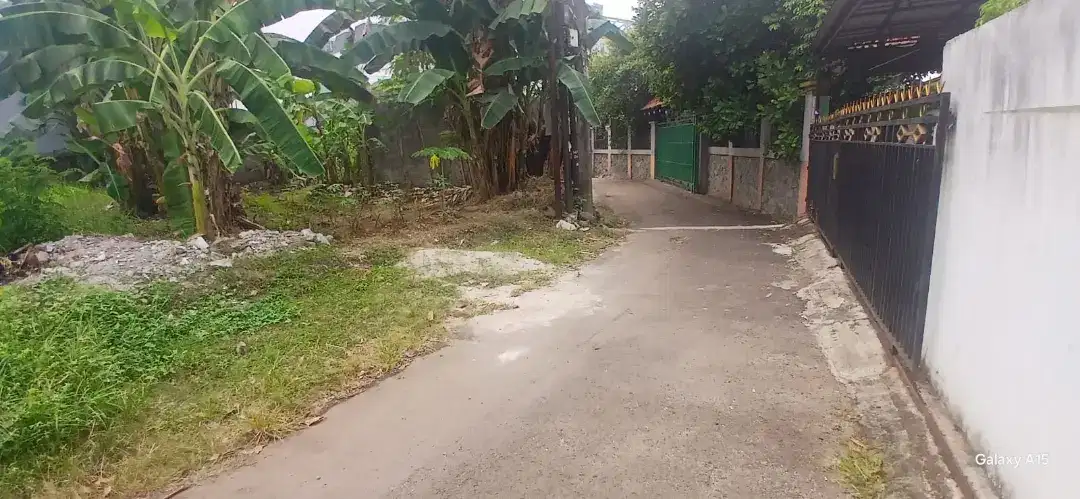 Tanah Kosong 24x19 area Setu, 200 meter dari Pintu Utama Mabes T