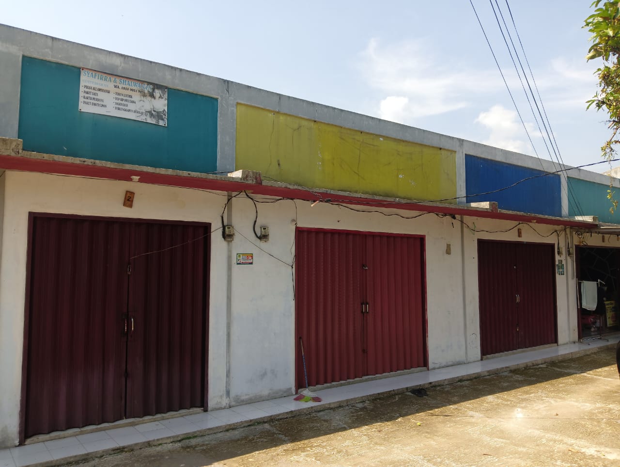 Kios Dan Tanah Luas Dibelakangnya Bisa Buat Kontrakan Atau Usaha