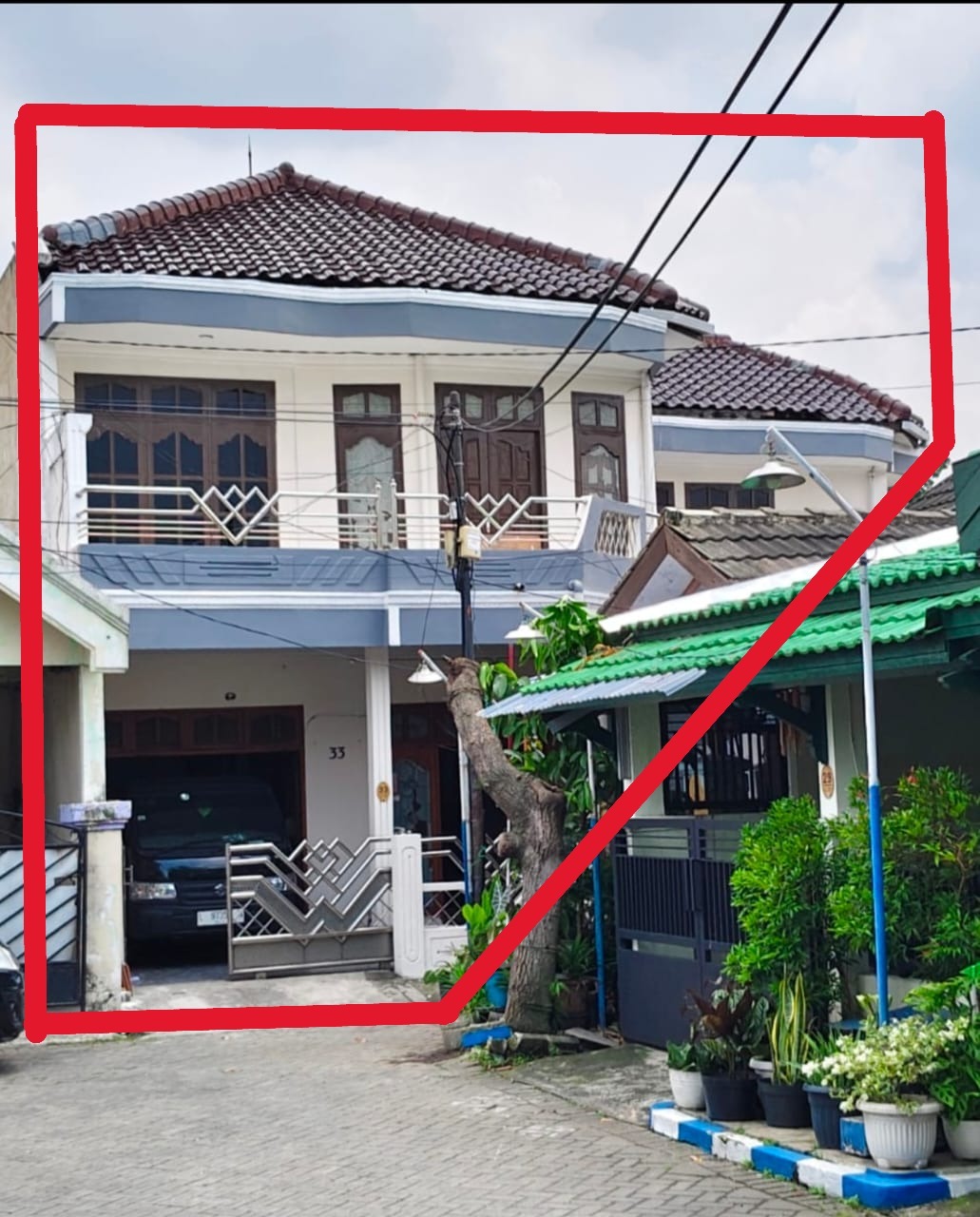 rumah dijual perumahan real estate waru indah sidoarjo
