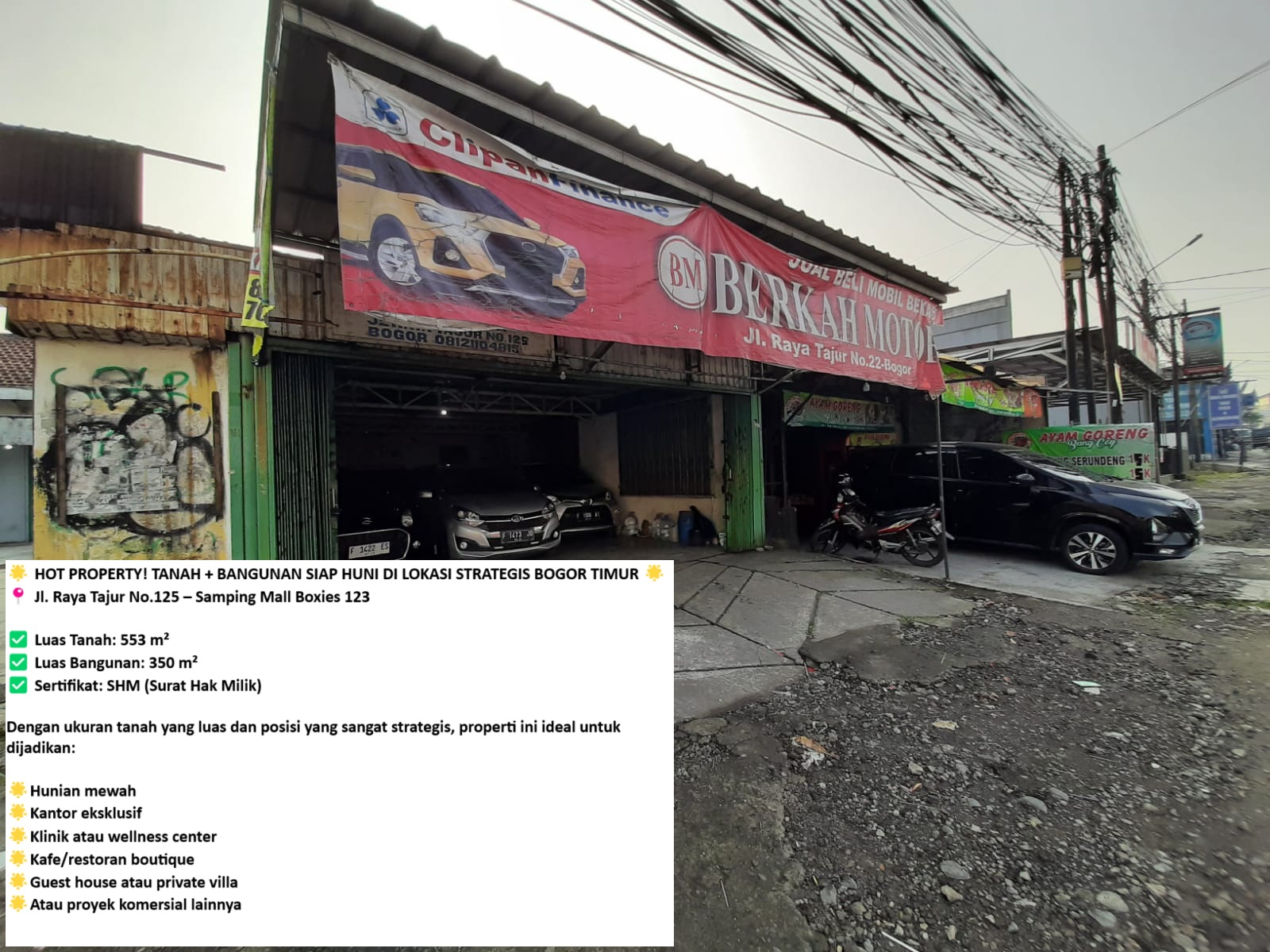 Properti Strategis di Samping Boxies 123 – Cocok untuk Hunian &