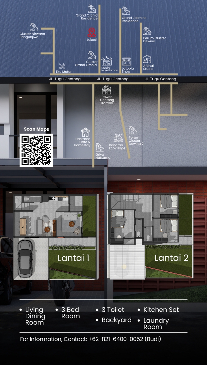 Modern House Banguntapan