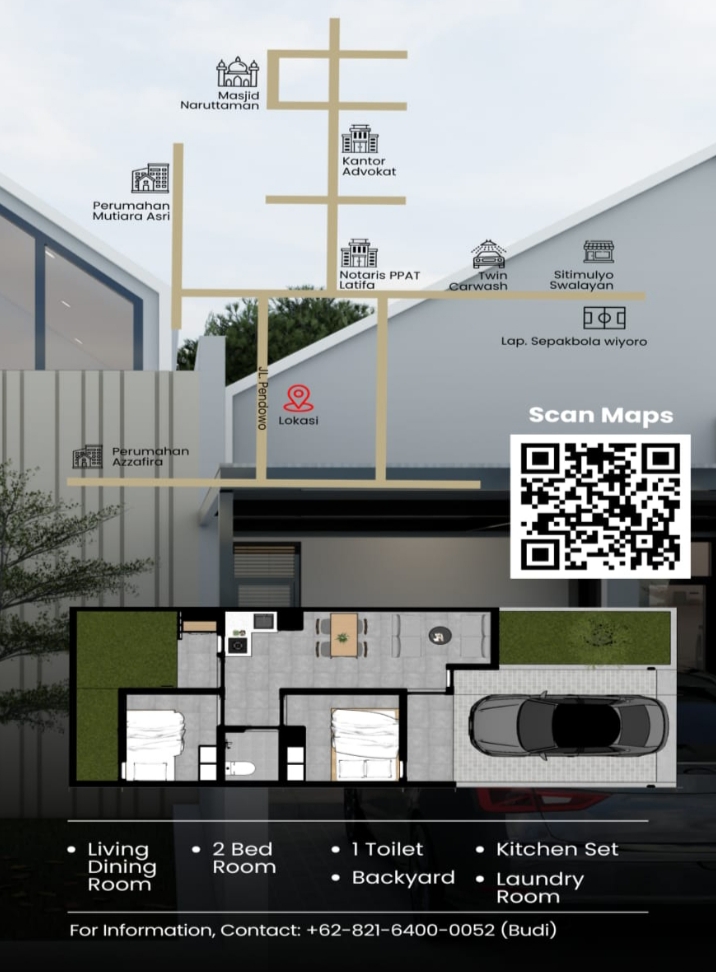 Modern House Bangunjiwo