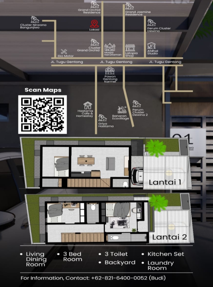 Modern House Bangunjiwo