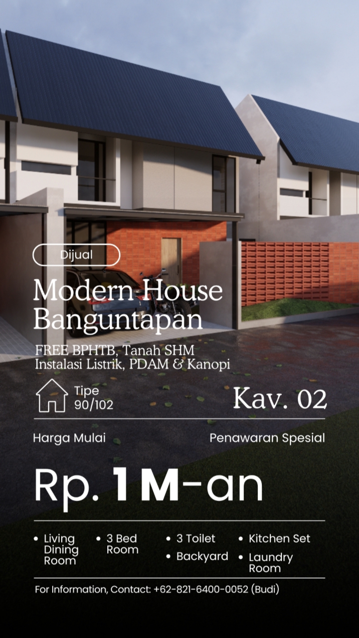 Modern House Banguntapan
