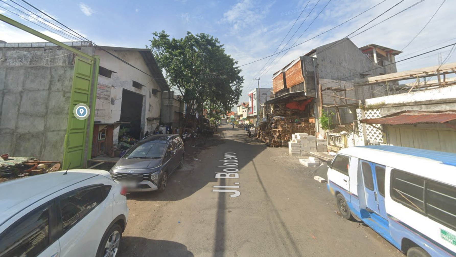 Gudang Jl Bolodewo Sidotopo Surabaya Akses Truk