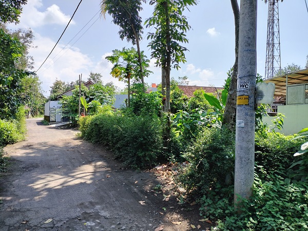 Tanah pekarangan Hook cocok untuk bangun rumah di Margoagung