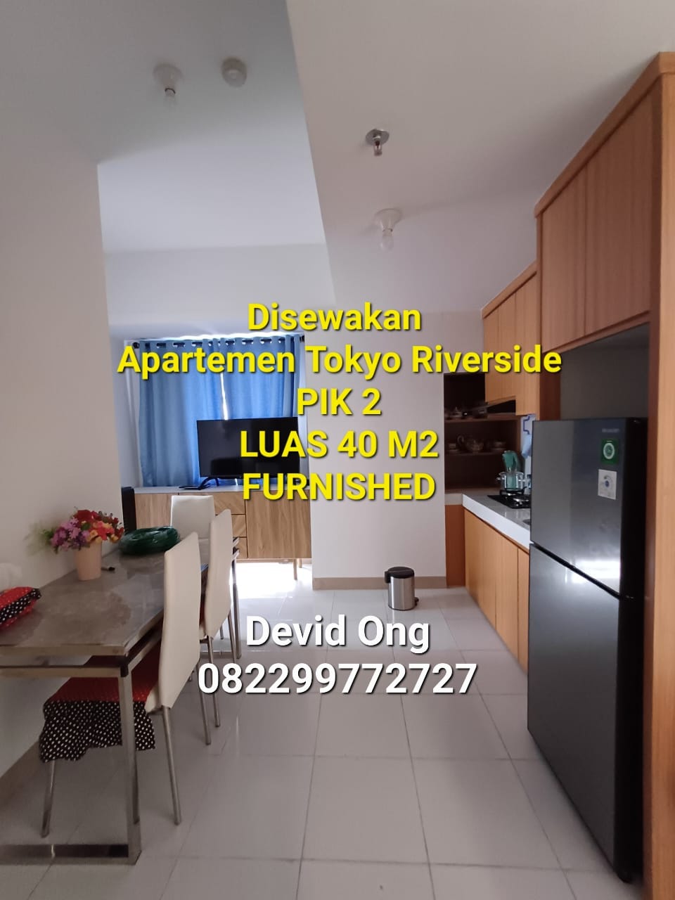 Disewakan Apartemen Tokyo Riverside PIK 2