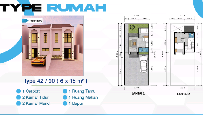 CUMA 500RB.‼️Punya Rumah KPR di Graha Puncak Anom Sari Driyorejo
