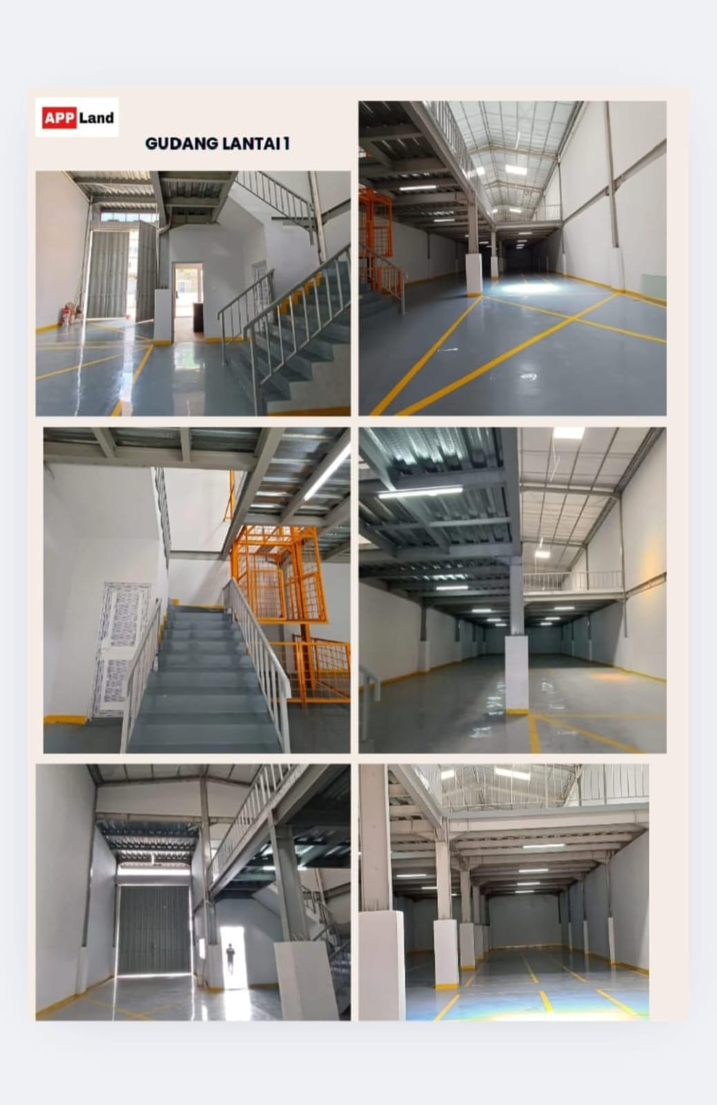 Disewakan Gudang dan Kantor 4 lantai, Kamal, Kalideres Jakarta