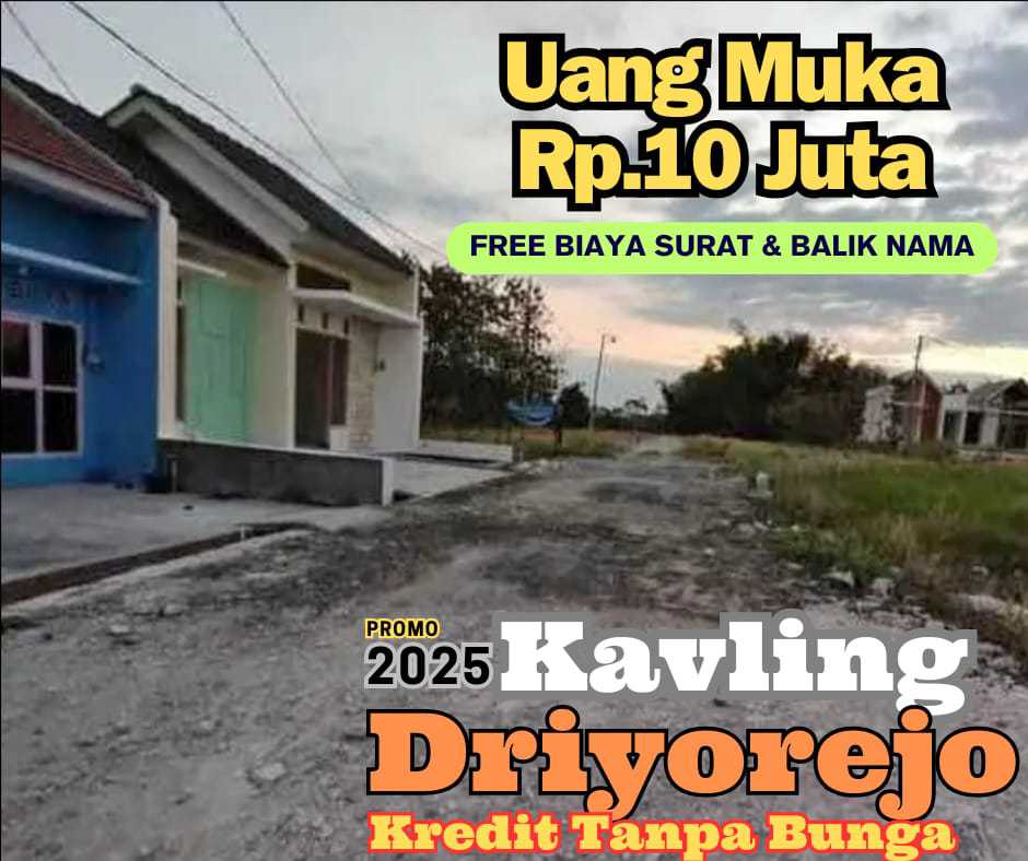 Baru...‼️Tanah Kavling Banjaran Strategis kec.Driyorejo | Dijual