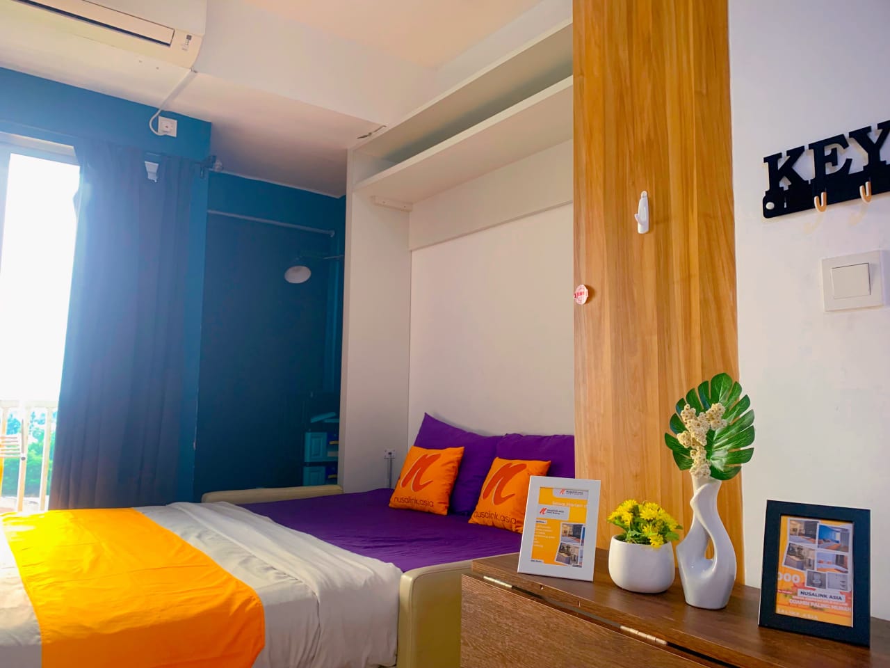 Disewakan Apartemen Poris 88 Studio fully furnish 09-07