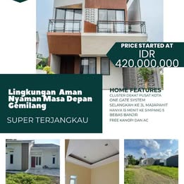 Perumahan Murah Spek Berkualitas Di Semarang Timur Pedurungan