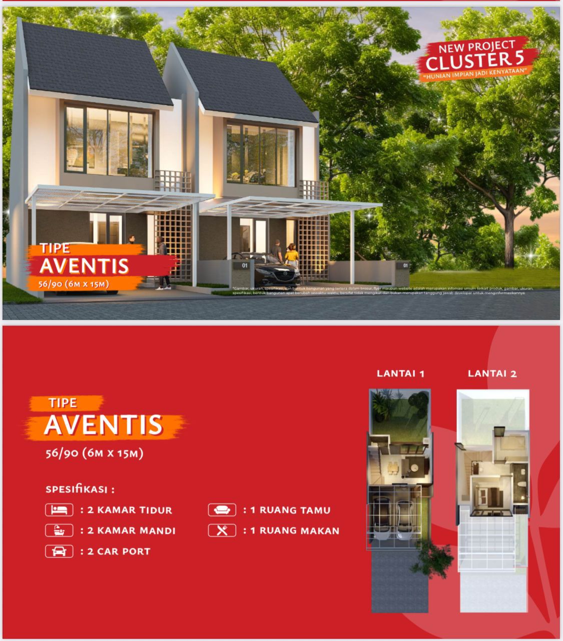 Aventis - Perumahan Java Residence 5 Sukodono Sidoarjo