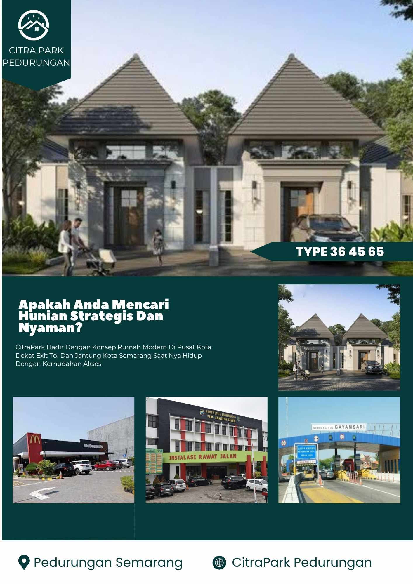 Citrapark Pedurungan Hunian Di Pusat Kota Semarang Tlogomulyo