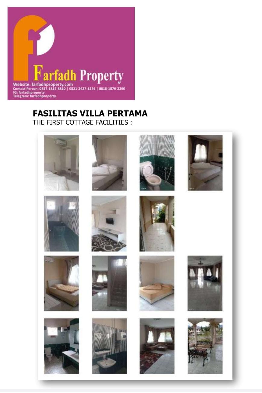 DIJUAL CEPAT 3 VILLA (Rumah Dalam Komplek Villa Kota Bunga CIANJ
