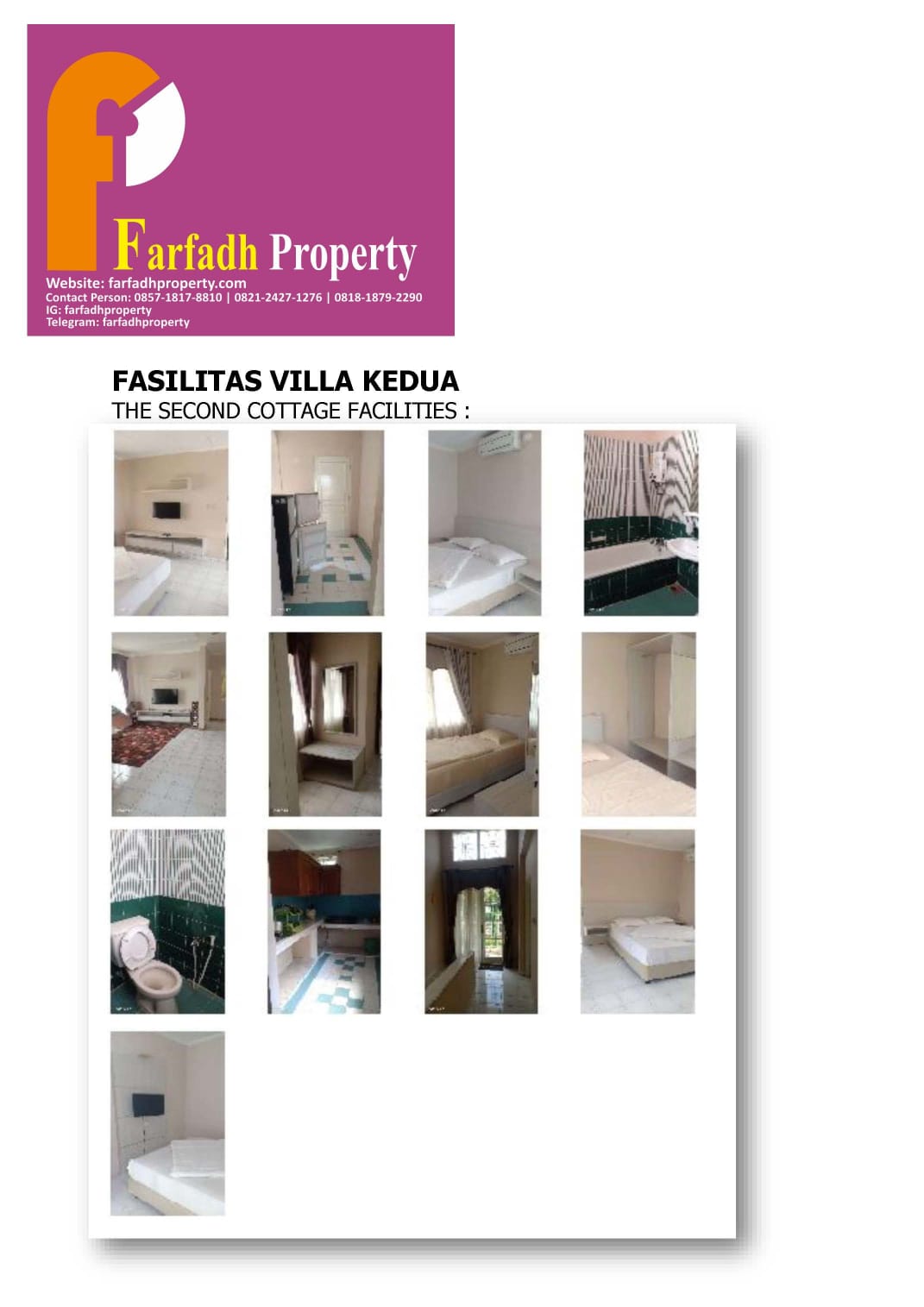 DIJUAL CEPAT 3 VILLA (Rumah Dalam Komplek Villa Kota Bunga CIANJ