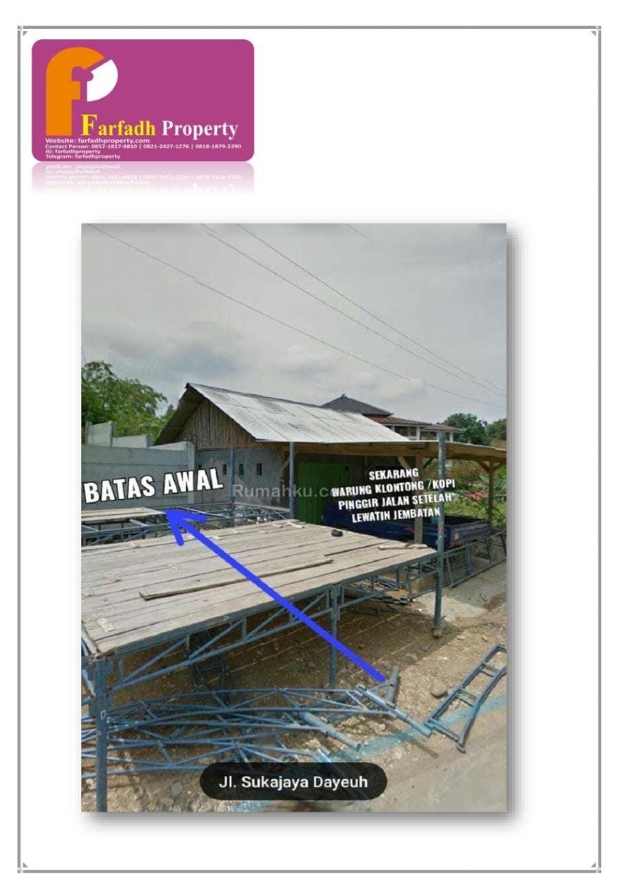 DIJUAL CEPAT TANAH SELUAS 80 HEKTAR SHM SANGAT STRATEGIS JONGGOL