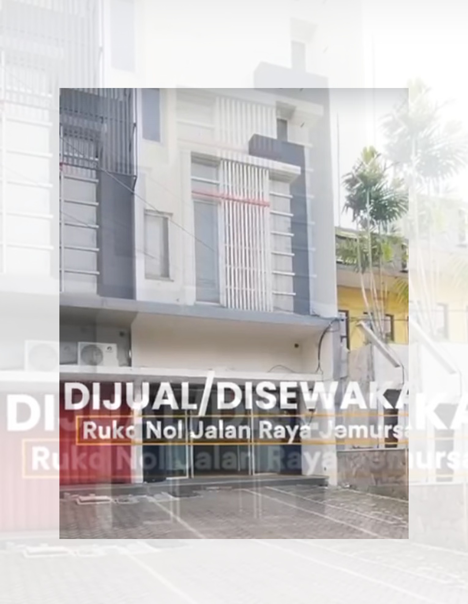 Ruko Nol Raya Jemursari Ahmad Yani Prapen Nginden Manyar Nego