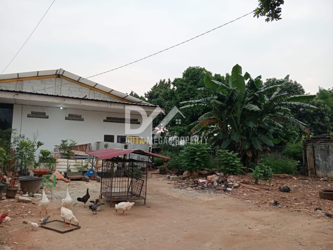 Dijual Cepat Tanah + Gudang Strategis di Jelupang, Tangerang Sel