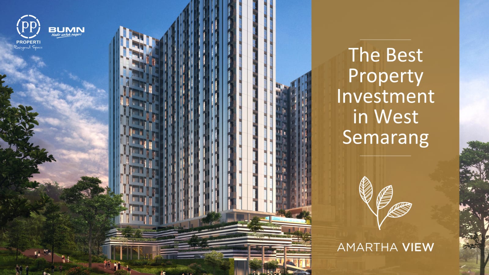 APARTEMEN DI SEMARANG LINGKUNGAN TENANG DP 0%