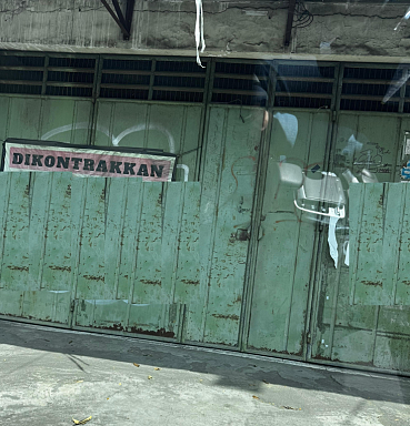 ruko disewakan raya menganti surabaya