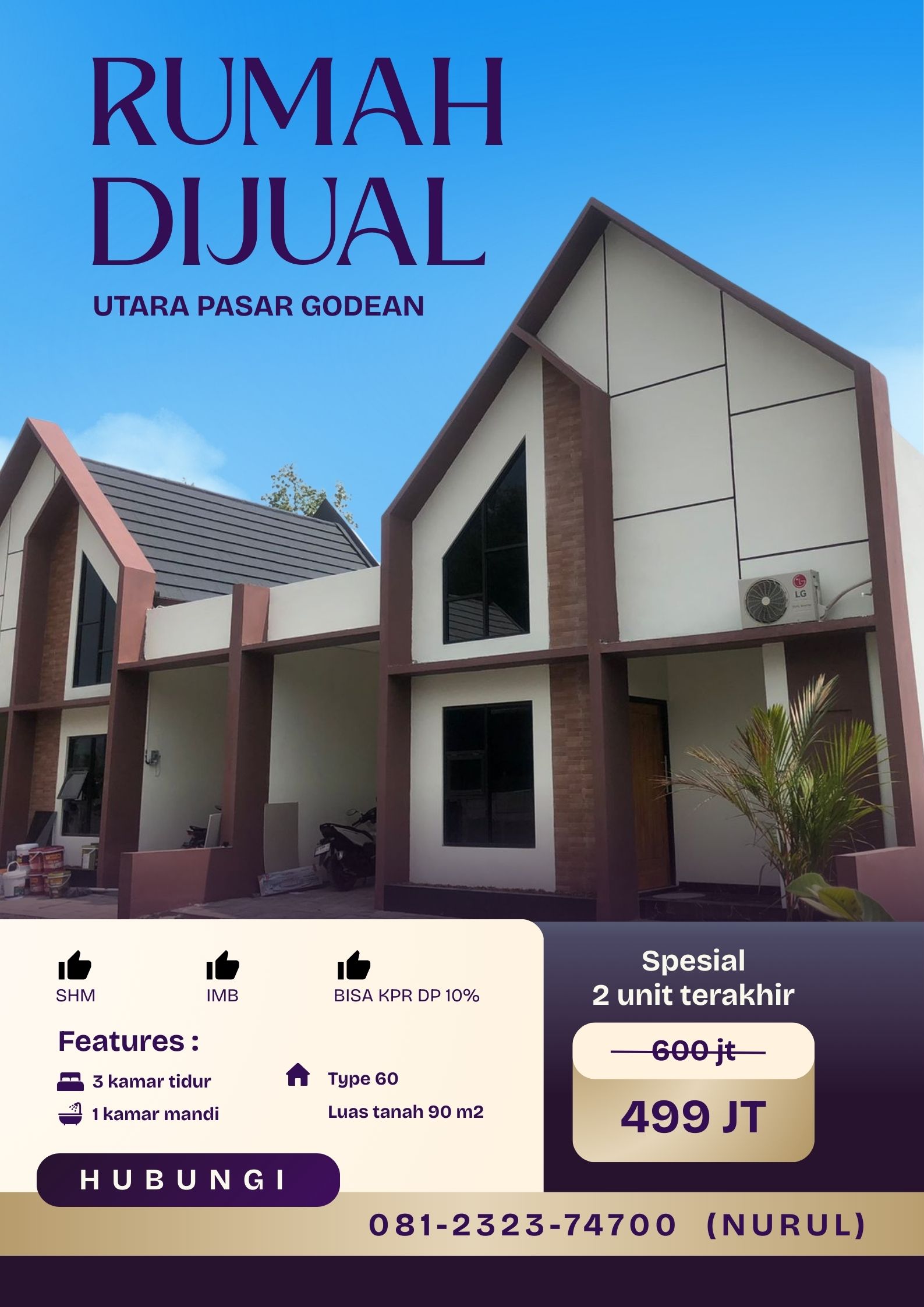 KONSEP SIAP BANGUN BISA RUBAH DENAH BISA KPR