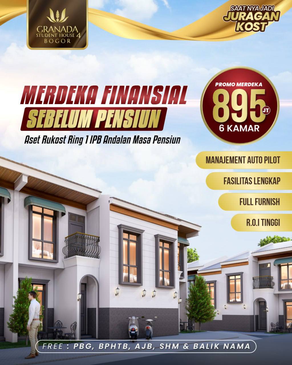 Peluang Emas dari Aset Kos Dekat IPB